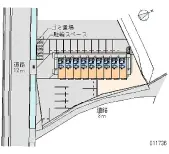 ★手数料０円★姫路市上大野２丁目　月極駐車場（LP）